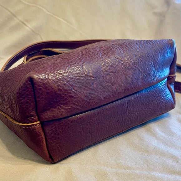 Portland Leather Crossbody Mini in Nutmeg with Leather Tassel - Picture 4 of 13